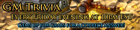 Weekly GM Trivia! Weekly GM Trivia!