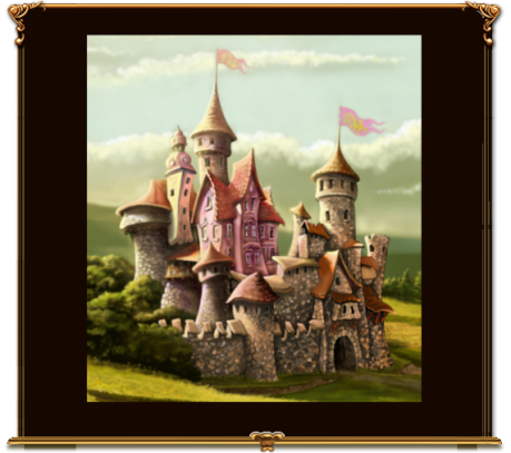 Puder-Rosa-Schloss