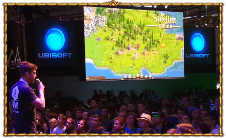 BB_Langustor auf der Ubisoft-Bühne