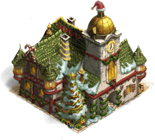 Wohnt hier vielleicht der Weihnachtsmann? Ho Ho Ho! Is this Santas home?