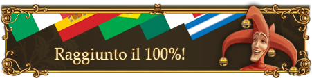 Congratulazioni! Clicca qui per lasciare un tuo feedback. Congratulazioni! Clicca qui per lasciare un tuo feedback.