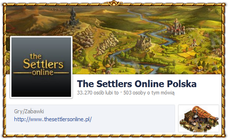 Facebook - The Settlers Online Polska Facebook - The Settlers Online Polska