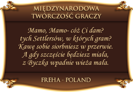 Międzynarodowa twórczość graczy Międzynarodowa twórczość graczy