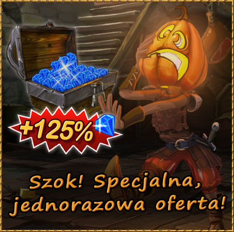 Specjalne Halloweenowe pakiety klejnotów
