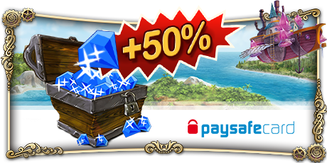 Paysafecard 50% mehr Edelsteine