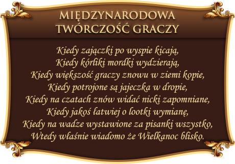 Międzynarodowa twórczość graczy Międzynarodowa twórczość graczy